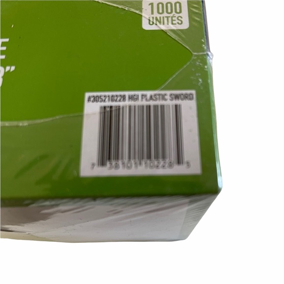 Two boxes of plastic sword picks 3 inches NIB - Picture 4 of 6